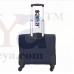 OkaeYa 16 inch 4 wheel Trolley Cabin Bag- Exclusive Pilot Bag Shape-Blue